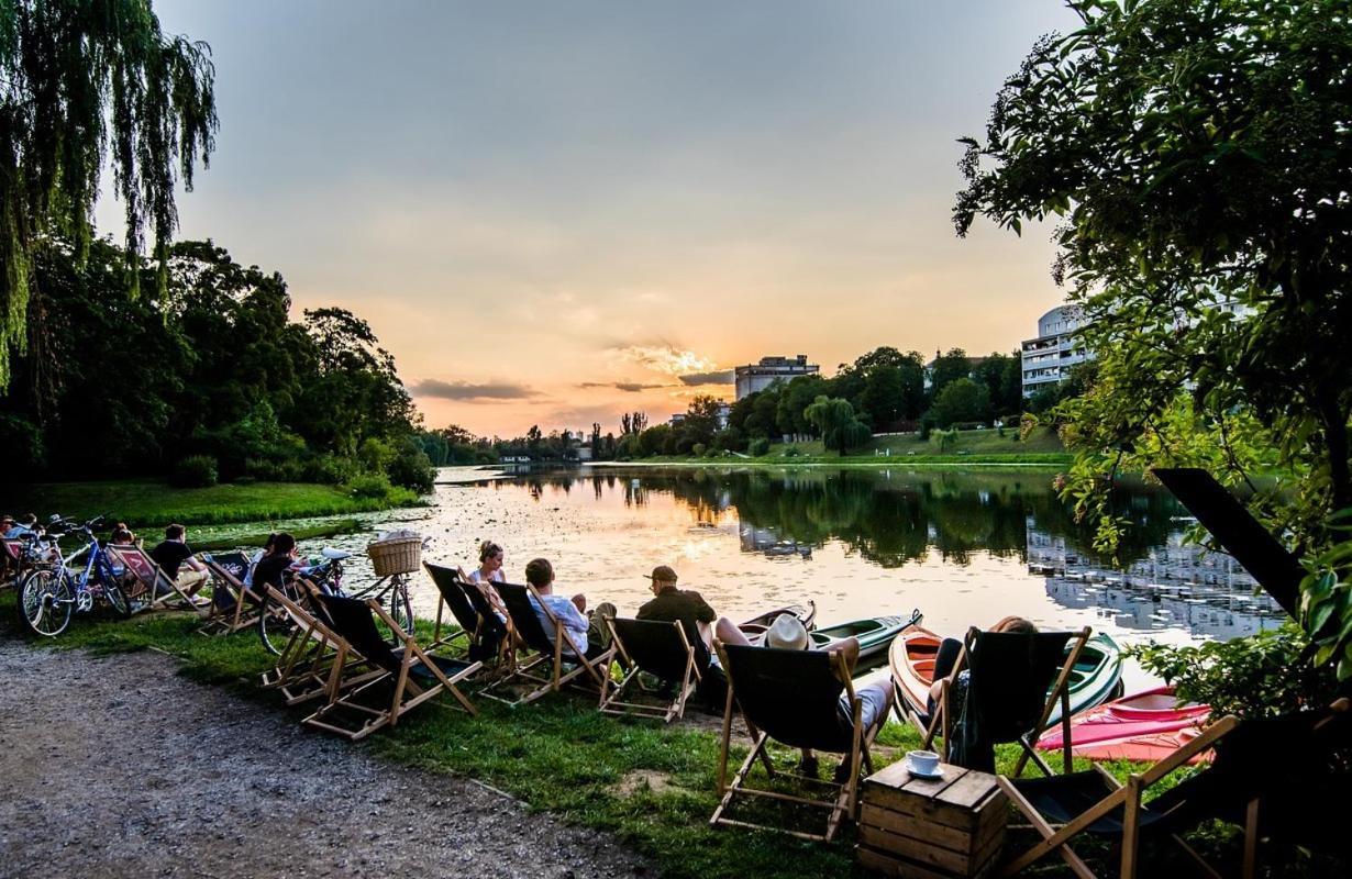 Apartment With Park And National Stadion View Private Free Parking Warsaw Exterior photo